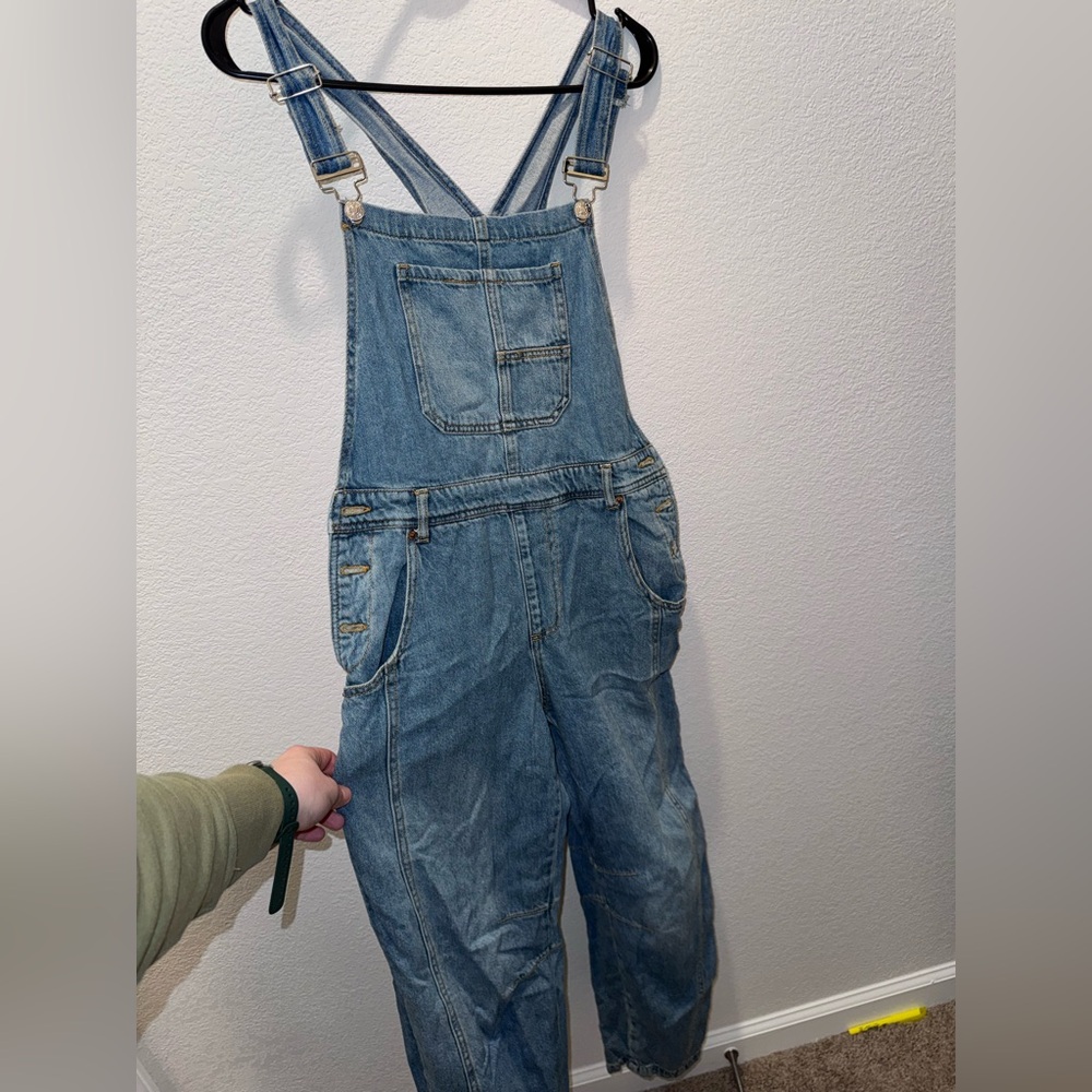 Forever 21 Blue Denim Overalls